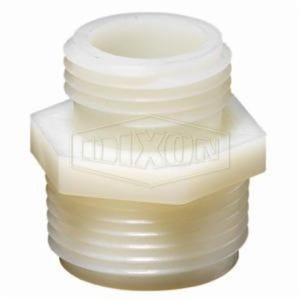 Dixon® TA772 Tuff-Lite™ Garden Hose Adapter, 1/4 in, Male Garden Hose Thread x MNPT, Nylon