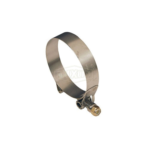 Dixon® TBC275 T-Bolt Clamp, 2.5 to 2.81 in Nominal, 0.025 in Thick, 300 Stainless Steel