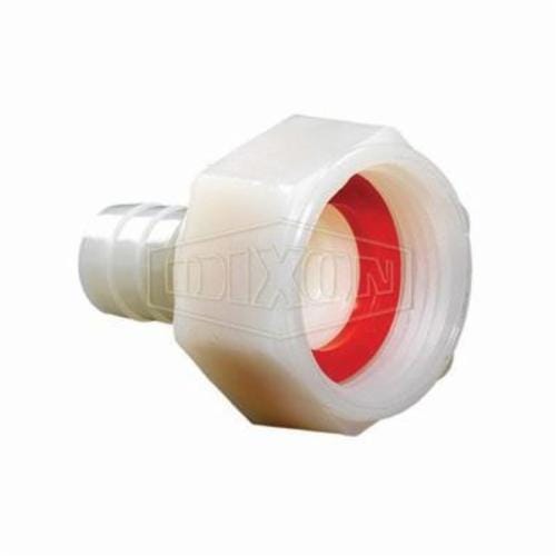 Dixon® TCF74 Tuff-Lite™ Short Shank Coupling, 1/2 x 3/4 in Nominal, Female Garden Hose Thread x Hose End Style, 1-23/62 in L, Domestic