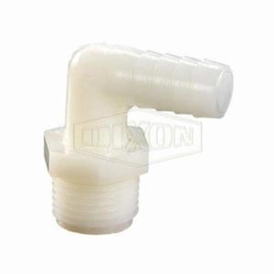 Dixon® TLS53 Tuff-Lite™ 90° Hose Elbow, 3/8 x 5/8 in, MNPT x Hose Barb, Nylon, Domestic, 0.781 in Barb Length