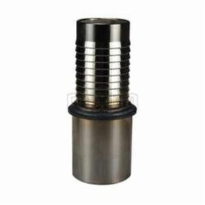 Dixon® TPR48 Holedall® Tubular External Swage Stem, 3 in Nominal, Beveled, 316 Stainless Steel, Domestic