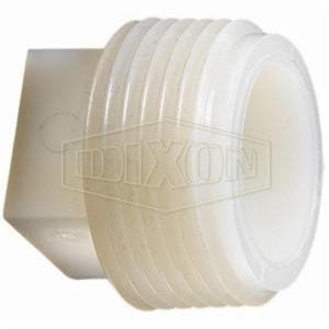 Dixon® TPS1 Tuff-Lite™ Square Head Drain Plug, 1/8 in Nominal, MNPT End Style, Nylon, Domestic