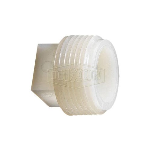 Dixon® TPS2 Tuff-Lite™ Square Head Drain Plug, 1/4 in Nominal, MNPT End Style, Nylon