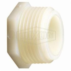 Dixon® TPX6 Tuff-Lite™ Hex Head Drain Plug, 3/4 in Nominal, MNPT End Style, Nylon, Domestic