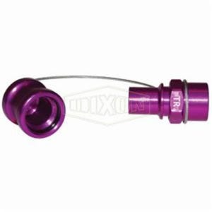 Dixon® FloMax TR-C Standard Transmission Fluid Receiver with Cap, 3/8 in Nominal, FNPT, Aluminum, Domestic