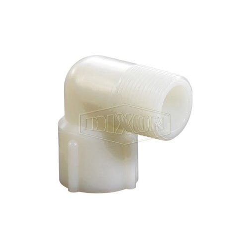 Dixon® TSE66 Tuff-Lite™ Pipe Elbow, 3/4 in Nominal, MNPT x FNPT End Style, Nylon