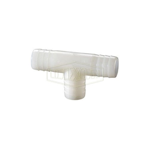 Dixon® TSSS222 Tuff-Lite™ Tee, 1/4 in Nominal, Hose Run x Hose Branch End Style, Nylon