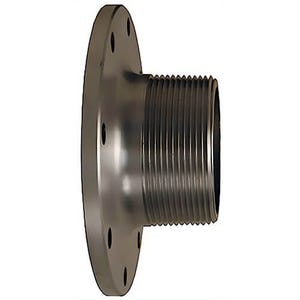 Dixon® TTF4AL-3MT 4 in Ttma Flange x 3 in Std Male NPT Alum OAL