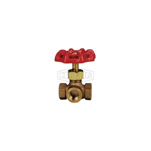 Dixon® TWGV25 3-Way Gauge Valve, 1/4 in, FNPT, Brass Body