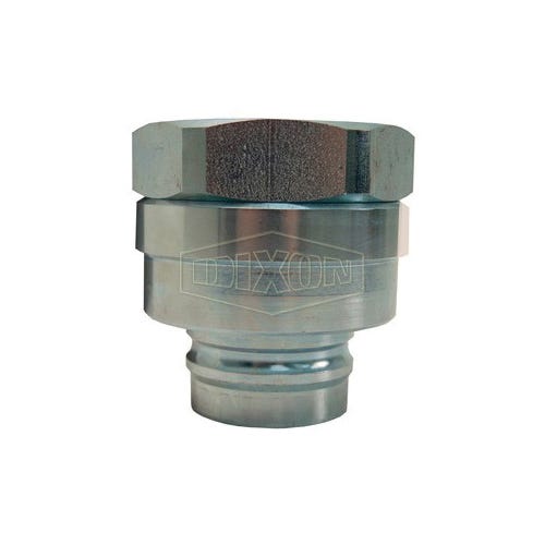 Snap-Tite by Dixon® V2F2 H Series Interchange Valved Quick Connect Plug, 1/4-18 Nominal, FNPT, Steel, Domestic