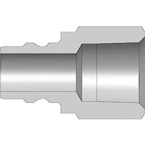 Dixon® V3BF3-SS-E 316SS 3/8 in H-Nipple, 3/8 in Bspp