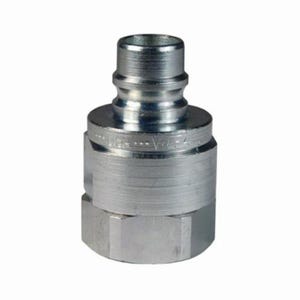 Dixon® V6F6 V/Snap-Tite H/IH Valved Hydraulic Interchange Coupler, 3/4 in x 3/4-14 Nominal, Quick-Connect x FNPT, Steel