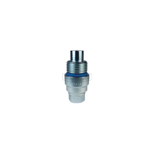 Dixon® VEP3BF4 DQC VEP Female Plug, 1/2-14 Nominal, Female BSPP, Steel, Domestic