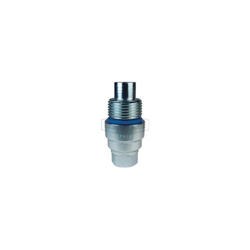 Dixon® VEP4BF6 DQC VEP Female Plug, 3/4-14 Nominal, Female BSPP, Steel, Domestic
