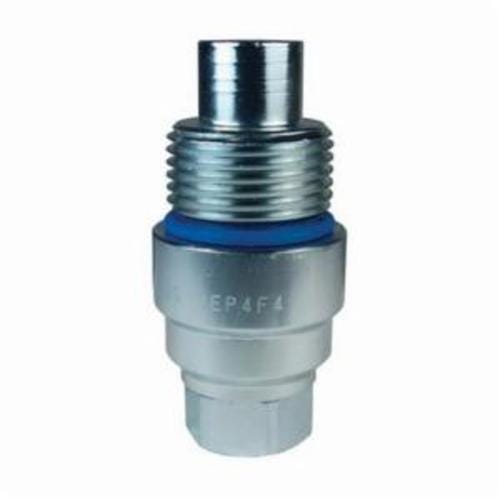 Dixon® VEP3F3 DQC VEP Hydraulic Plug, 3/8 in x 3/8-18 Nominal, Female NPTF, Steel, Domestic