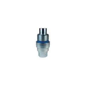 Dixon® VEP8BF8 DQC VEP Female Plug, 1-11 Nominal, Female BSPP, Steel, Domestic