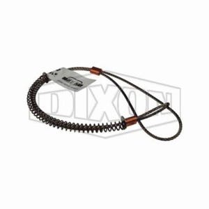 Dixon® WSR2SS King Cable™ Hose Cable, 1/4 in, 38 in L, 200 psi, 304 Stainless Steel, Domestic