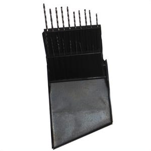 Drill America D/A20J-SET 2-Flute Premium Grade Jobber Length Drill Set, #61 Min Drill Bit, #80 Max Drill Bit, 118° Drill Point Angle, 20 pc