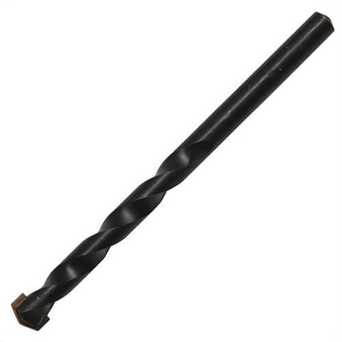 Drill America DAM30X1/4 Masonry Drill, 1/4 in dia, 30 in OAL, Black Oxide