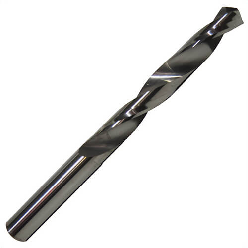 Drill America DMODP Jobber Length Drill Bit, P Drill - Letter, 0.323 in Drill - Decimal Inch, 118°  Point, Solid Carbide, Bright