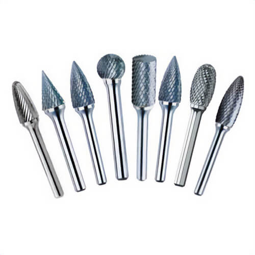 Drill America DUL3SET Burr Set, Double Cut, 8 pc, 6 in OAL