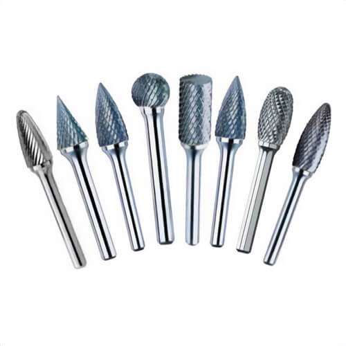 Drill America DUL5SET Burr Set, Double Cut, 11 pc, 6 in OAL