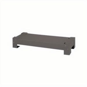 Durham Mfg® 364-95 Bin Base, for use with 11-12 in Drawer Cabinets, Prime Cold Rolled Steel, Gray, Powder Coated