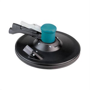 Dynabrade® 58041 2-Hand Central Vacuum Gear Driven Sander, 11 in dia Disc, 0.45 hp, 23 scfm Air Flow, 90 psi