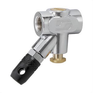 Dynabrade® DynaJet™ 94467 In-Line Blow Gun, Safety Tip Design Tip, 150 psi, 1/4 in FNPT Thread, Aluminum