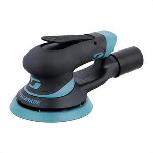 Dynabrade® X52V Dynorbital® Extreme Random Rotary Vane Orbital Sander, 5 in dia, 19 scfm Air Flow, 90 Psig, Vacuum Orbit