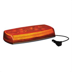 ECCO® Reflex™ 5585A-MG Mini Light Bar, Amber, LED Lamp, Magnetic Mount, 75 FPM Flashes per Minute