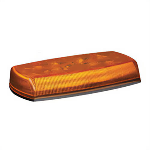 ECCO® Reflex™ 5585A Mini Light Bar, Amber, LED Lamp, Permanent Mount, 75 FPM Flashes per Minute