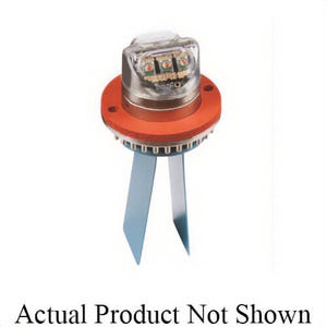 ECCO® 9013C Concealed Directional Lamp, Clear, LED Lamp, Flanged Mount, Nickel Housing, 12 to 24 VDC, 1.25 A