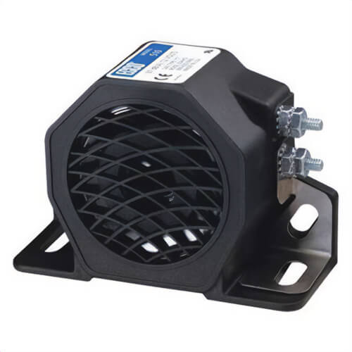 Ecco® CT530-2LDW Warning Alarm, 102dB, 12-24VDC, 18 in