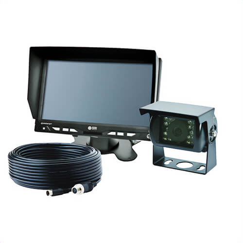 ECCO® Gemineye™ K7000B Camera System, LCD, 7 in Screen, 12 to 24 VDC, 5/1 W