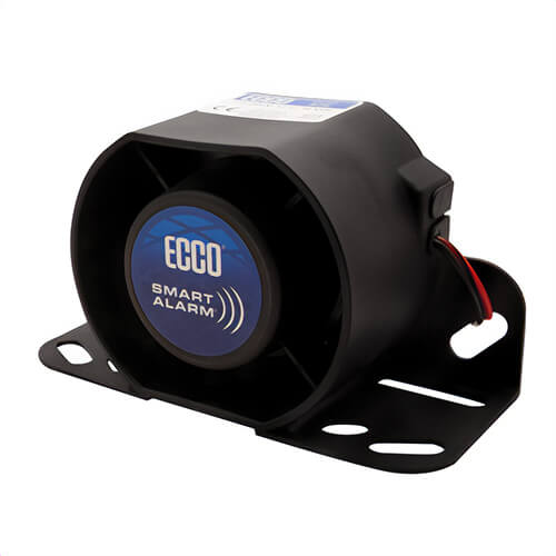 ECCO® Smart Alarm® SA914N 800 Self-Adjusting Back-Up Alarm, 12 to 24 VDC, 1.5 A, 87 to 112 dB Sound