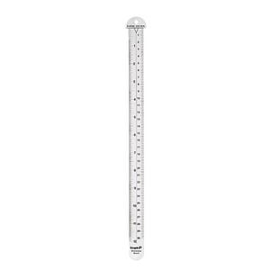 Empire® 27308 Hook Ruler with 32nds, Millimeter and Centimeter, Imperial, 12 in