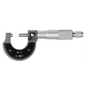 Empire® 2780 Micrometer, Adjustable Realignment to 0, Die Cast Metal Frame, 5 in Long, Imperial, 1 in