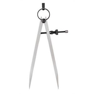 Empire® 2792 Divider, Hardened and Tempered Bow Spring, Square Leg Calipers of Hardened and Forged Steel, 6 in