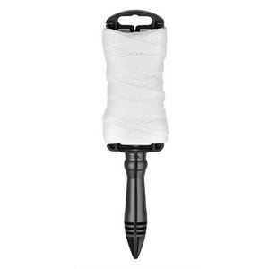 Empire® 39-250W Braided Line with Reel, Durable #18 Braided Nylon, White, 250 ft