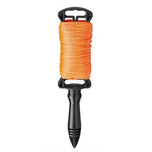 Empire® 39203N Twisted Line with Reel, Durable #18 Braided Nylon, Orange, 250 ft