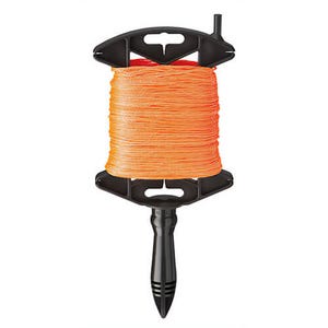 Empire® 39503N Twisted Line with Reel, Durable #18 Braided Nylon, Orange, 500 ft