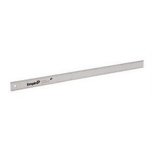 Empire® 4010 Heavy-Duty Aluminum Straight Edge Rule, Measurement Up to 1,000 mm, Metric, 1 m
