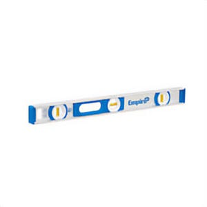 Empire® 500.24 Non-Magnetic I-Beam Level, 24 in L, 3 Vials, Aluminum, 0.0005 in/in Accuracy