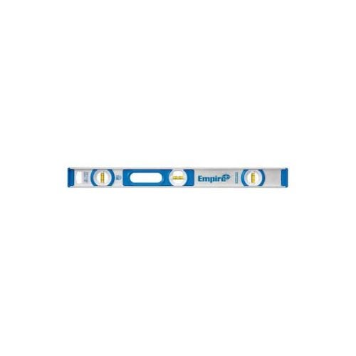 Empire® 500M.24 Magnetic I-Beam Level, 24 in L, 3 Vials, Aluminum, 0.0005 in/in Accuracy