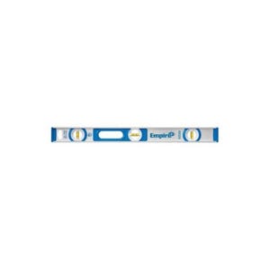 Empire® 500M.24 Magnetic I-Beam Level, 24 in L, 3 Vials, Aluminum, 0.0005 in/in Accuracy