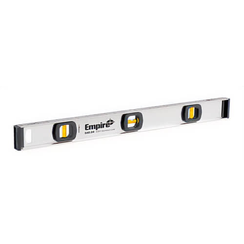Empire® 540-24 I-Beam Level with Durable Acrylic Vial, 540 Series, Imperial, 24 in