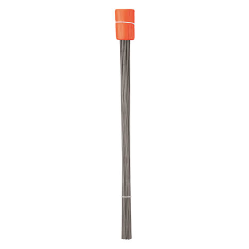 Empire® 78-002 Stake Flag, Orange, 2-1/2 in x 3-1/2 in Flags with 21 in Wire Stem, 100 pk