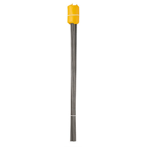 Empire® 78-004 Stake Flag, Yellow, 2-1/2 in x 3-1/2 in Flags with 21 in Wire Stem, 100 pk
