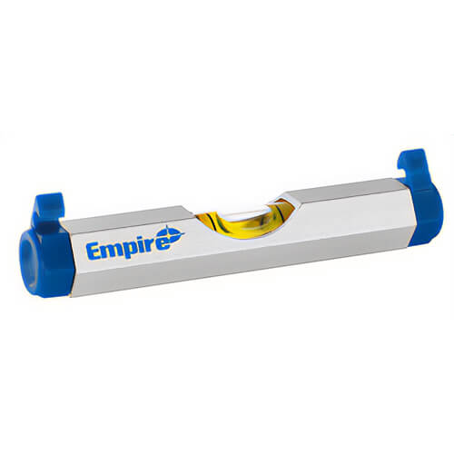 Empire® 93-3 Aluminum Line Level with Extra Hardened Steel Tip, Imperial, 3 in